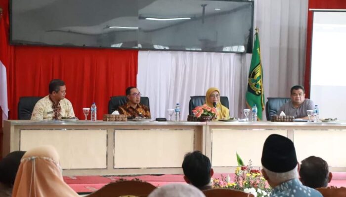 Sekda Pimpin Rakor Menuju Pencapaian Predikat KLA 2023 Kabupaten Sukabumi