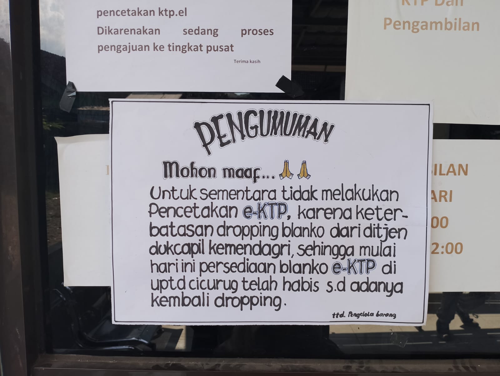 Ketersediaan Blangko E-KTP Minim, Kepala UPT Disdukcapil Arahkan Pembuatan IKD