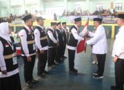 Kloter 52 di Berangkatkan, Bupati Berpesan Jaga Kesehatan dan Fokus Dalam Beribadah