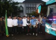 Sebanyak 440 jemaah calon haji kloter 68 Diberangkatkan Oleh Bupati Sukabumi