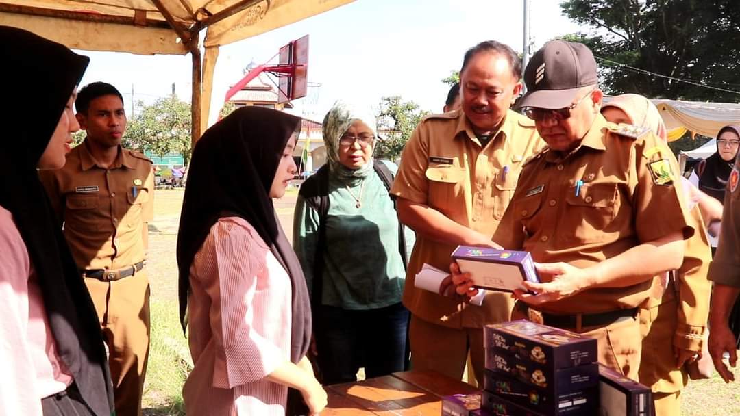 Wabup Sukabumi Apresiasi Gerakan Pangan Murah Tingkat Nasional secara Virtual