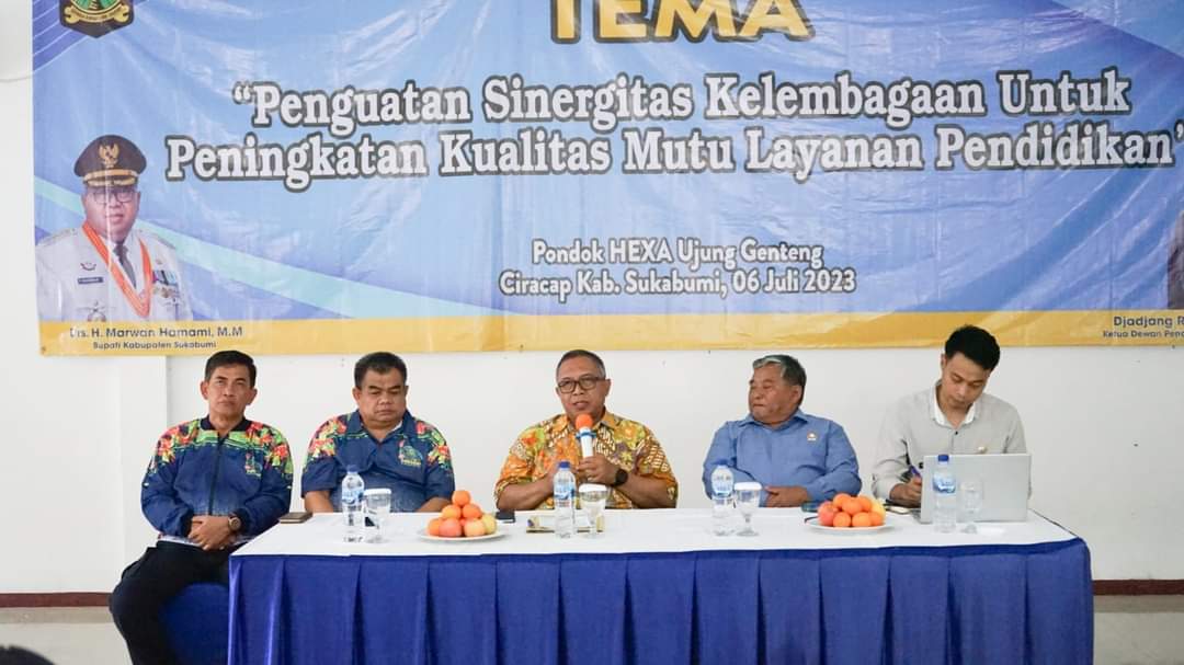 Bangun Sinergitas Bersama Dewan Pendidikan. Pesan Bupati Dalam Rakor K3S dan MKKS