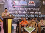 Sekda Sukabumi Lepas Kontingen Pramuka Peserta Jambore Dunia ke-25 Tahun 2023