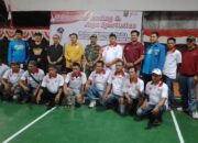 Antusias Masyarakat Ikuti Turnamen Badminton Desa Pondokkaso Landeuh