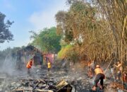 Kebakaran Hebat Melanda Rumah di Kampung Tonjong, Kota Sukabumi