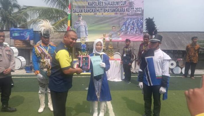 Ketua PDBI Sukabumi Bangga, Festival Drum Band Kapolres Sukabumi Cup Sukses Digelar