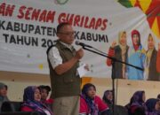 Perwosi Gelar Pelatihan Senam Gurilapss, Wabup Sukabumi Meriahkan Semua Event Olahraga