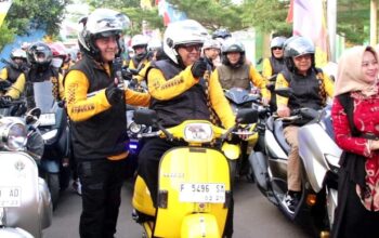 Touring Sukabumi Ngabumi Jilid 2, Meriahkan HUT ke-153 : Dengan Vespa Jadul Eksplorasi Wisata