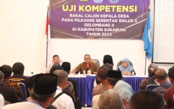 Menuju Pilkades Serentak Siklus II, Bupati Sukabumi Buka Uji Kompetensi Calon Kades Gelombang II Tahun 2023