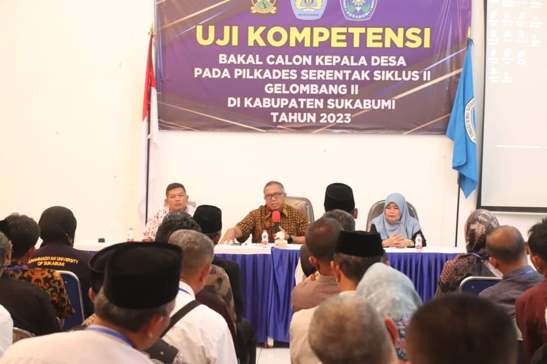 Menuju Pilkades Serentak Siklus II, Bupati Sukabumi Buka Uji Kompetensi Calon Kades Gelombang II Tahun 2023