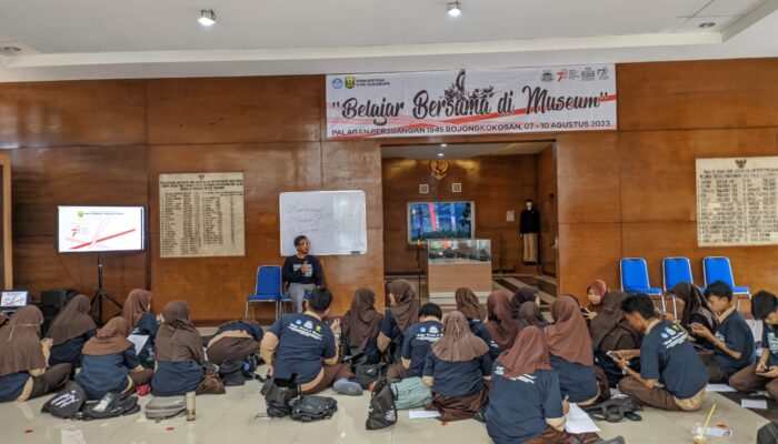 Disbudpora Sukabumi Ajak 6 Sekolah Belajar Bersama di Museum Palagan Perjuangan