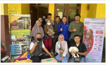 Peringati HJKS ke-153, Dinas Peternakan Kabupaten Sukabumi Gelar Word Rabies Day