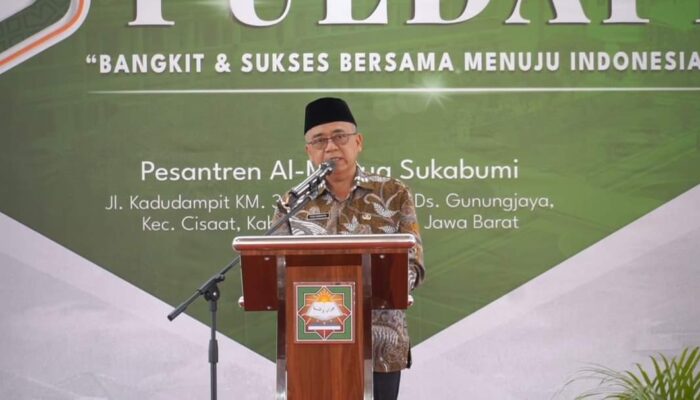 Wabup Sukabumi Membuka Muktamar PULDAPII Ke-2, Merajut Perdamaian Indonesia