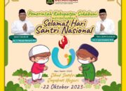 Pemerintah Kabupaten Sukabumi Mengucapakan Selamat Hari Santri Nasional 2023