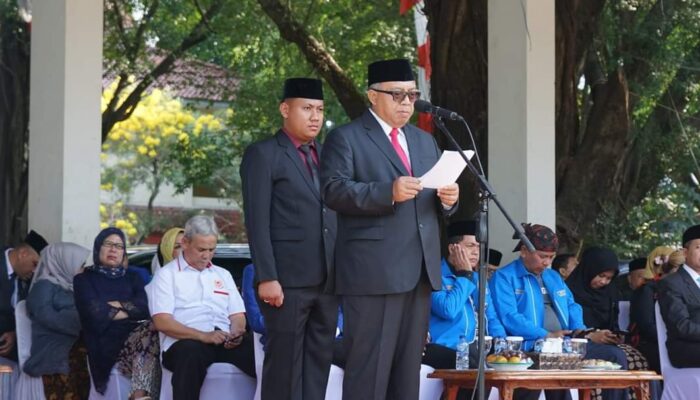 Peringati Hari Sumpah Pemuda ke 95, Bupati Sukabumi Bacakan Amanat Menpora