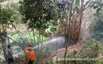 Kebakaran rumpun bambu cidahu