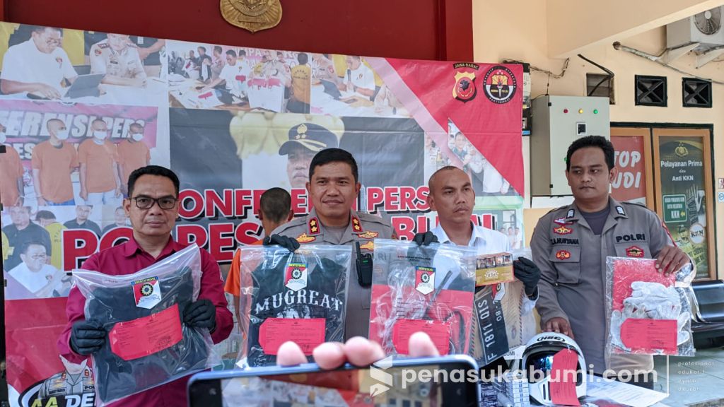 Satu Pelaku Pencurian dan Penyekapan di Minimarket Bojonggenteng Ditangkap Polisi