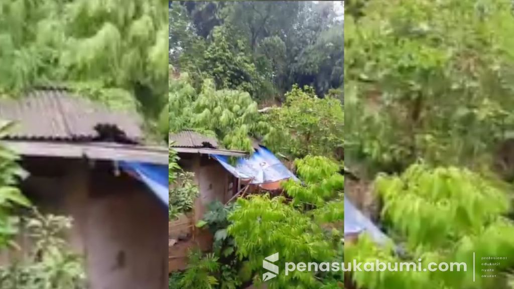 Pohon Mindi Tumbang, Atap Rumah di Kutajaya Rusak