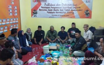 Panwascam Cicurug: Persiapan Pengawasan Distribusi Logistik Bersama Media dan Tokoh Masyarakat