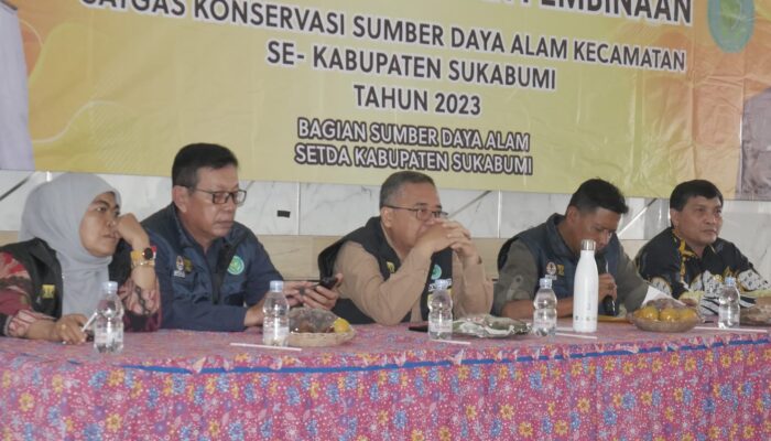 Rakor Pembinaan Satgas Konservasi Sumber Daya Alam, Wabup: Ciptakan Sukabumi Hijau