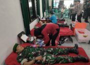 Peringatan Hari Juang TNI AD ke-78: Kodim 0607 Kota Sukabumi Gelar Donor Darah