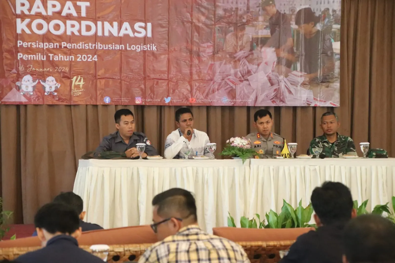 Rakor KPU Kabupaten Sukabumi: Persiapan Logistik Pemilu 2024