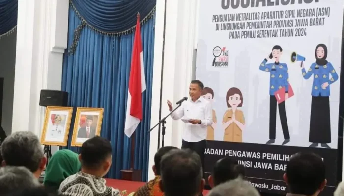 Wakil Bupati Sukabumi Ikuti Sosialisasi Netralitas ASN di Bawaslu Jabar