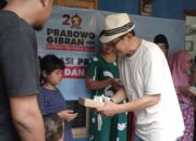 Program Susu Makan Gratis Jadi Rutinitas Usep Wawan di Dapil 1 Sukabumi