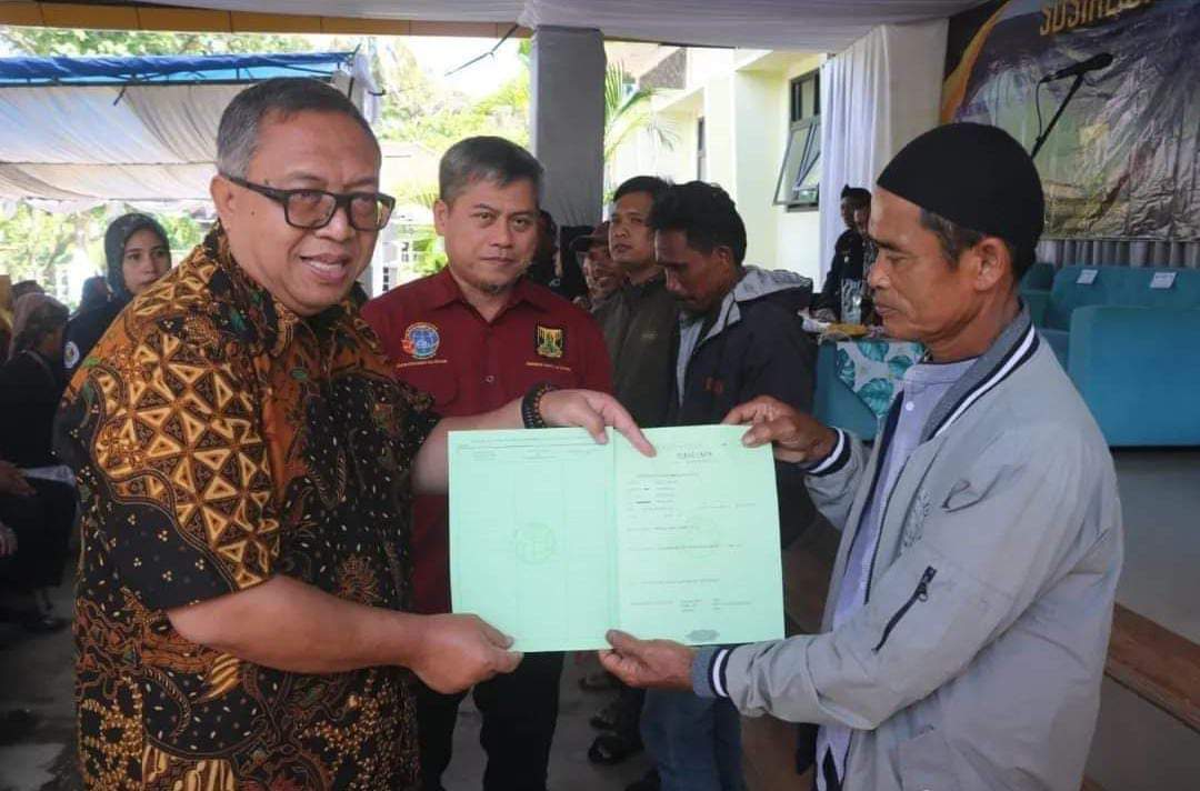 Program Redistribusi di Cikepuh Ciemas Percepatan Pembangunan Berbasis Kawasan