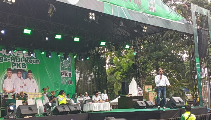 Konser Ngahijikeun PKB di Palabuhanratu, Hamzah Gurnita: Menang Telak di Dapil 1