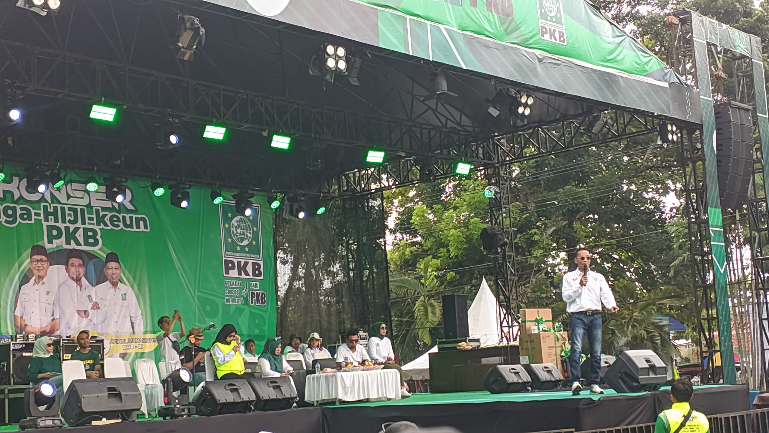 Konser Ngahijikeun PKB di Palabuhanratu, Hamzah Gurnita: Menang Telak di Dapil 1