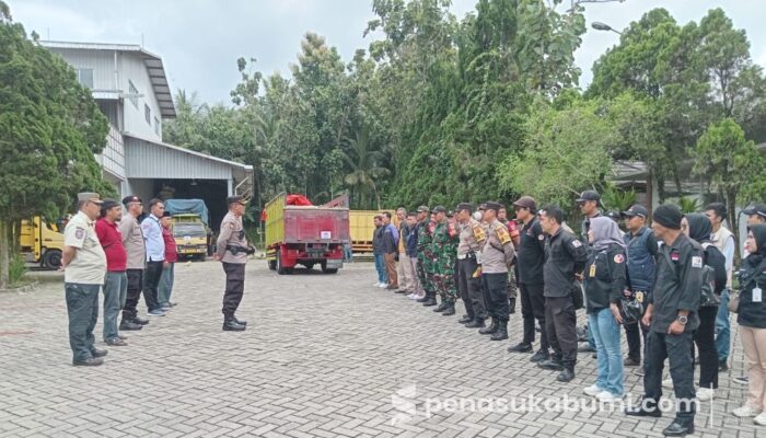 Distribusi Logistik Pemilu di Kecamatan Cicurug Berjalan Lancar