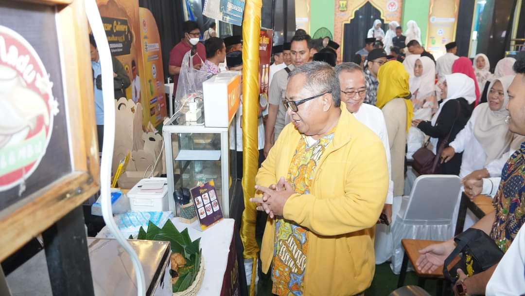 Pembukaan Bazar Culinary Ramadhan Meriah, Bupati Minta UMKM Inovatif Supaya Go Internasional