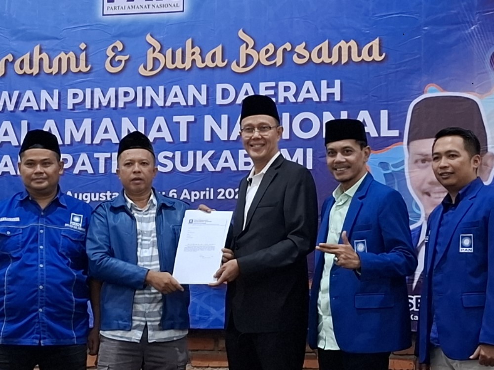 Pilkada 2024: Ayep Zaki Pendaftar Pertama Calon Wakil Bupati Sukabumi dari Partai PAN