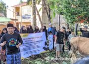 Ponpes Rumah Tahfidz Yamqu Potong 9 Hewan Qurban, Bagikan 1.000 Paket Daging