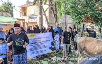 Ponpes Rumah Tahfidz Yamqu Potong 9 Hewan Qurban, Bagikan 1.000 Paket Daging