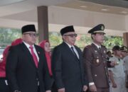 Bupati Ikuti Upacara HUT KE 78 Bhayangkara 2024 Tingkat Kabupaten Sukabumi