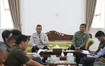 Rapat Evaluasi Kinerja PTSP dan Percepatan Pelaksanaan Berusaha di Kabupaten Sukabumi