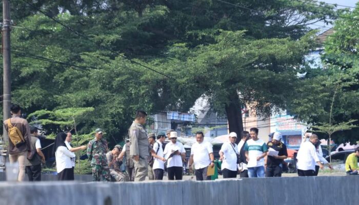 Disperkim Jabar Monev Alun-alun Gado Bangkong sebelum Diserahkan ke Pemda Sukabumi