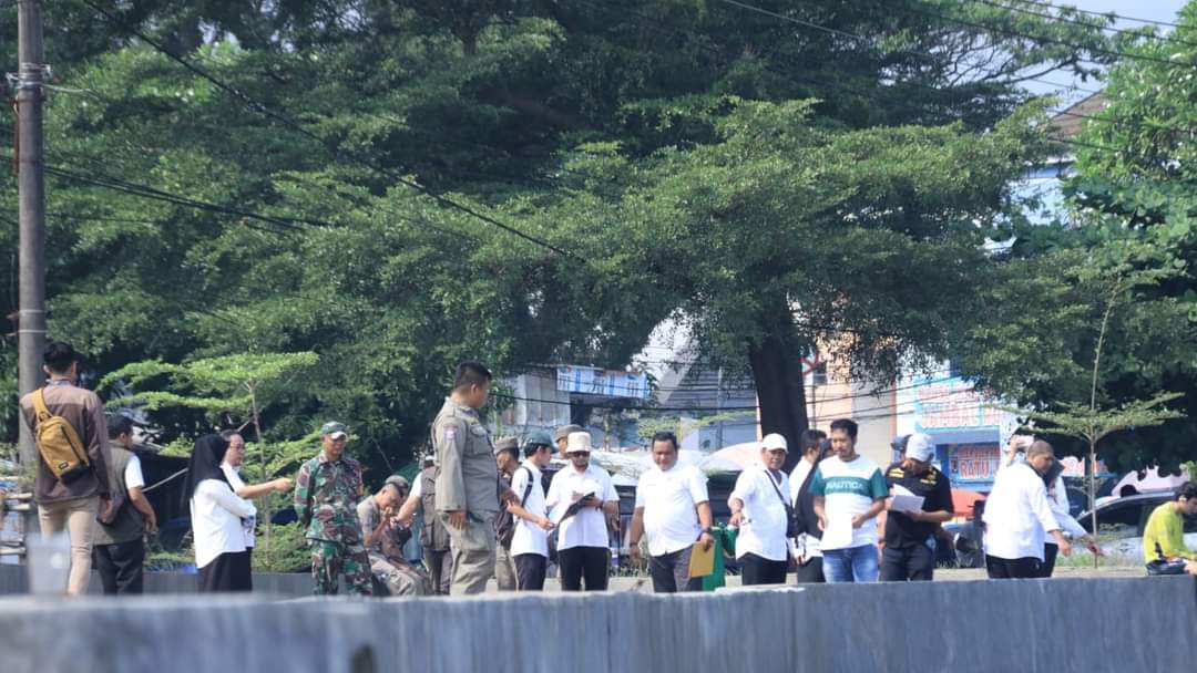 Disperkim Jabar Monev Alun-alun Gado Bangkong sebelum Diserahkan ke Pemda Sukabumi