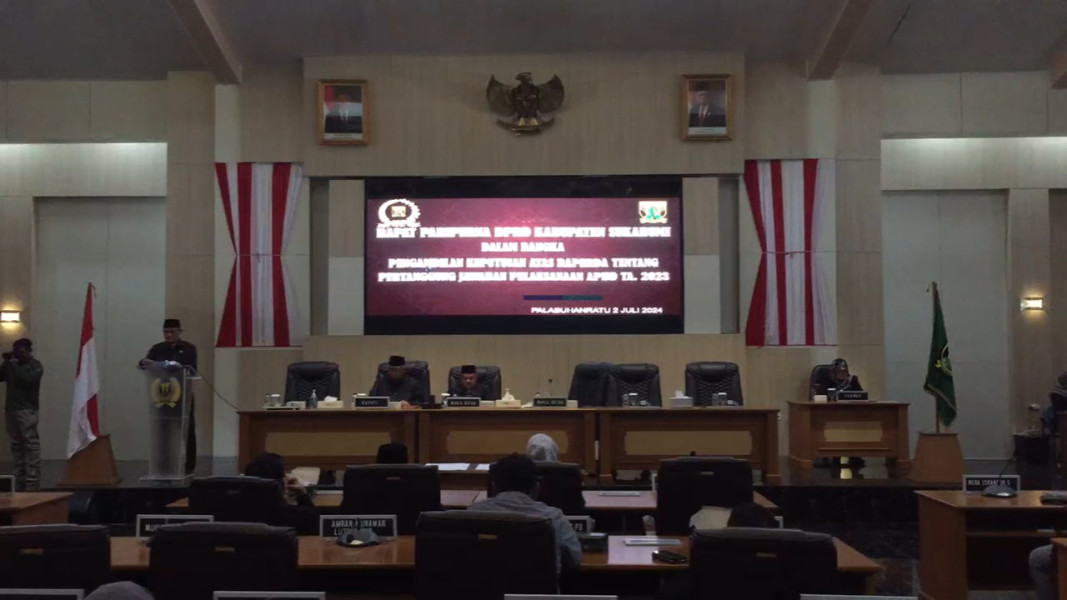 Rapat Paripurna ke-XII DPRD Kabupaten Sukabumi: Komitmen Transparansi dan Akuntabilitas Keuangan