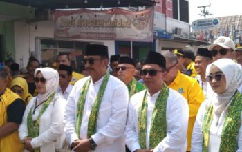 KPU Kabupaten Sukabumi Terima Pendaftaran Paslon Asep Japar-Andreas