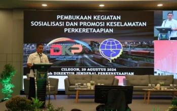 KAI dan DJKA Gelar Sosialisasi dan Promosi Keselamatan Perjalanan Kereta Api