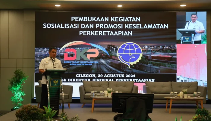 KAI dan DJKA Gelar Sosialisasi dan Promosi Keselamatan Perjalanan Kereta Api