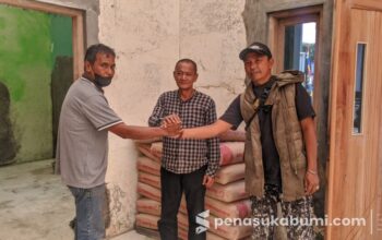 JBN Sukabumi Raya Salurkan Bantuan eC3 untuk Renovasi Kantor PEPABRI Kecamatan Cicurug