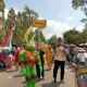 Foto: Kura-Kura Ninja di Festival Bunga Kabupaten Sukabumi