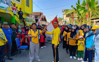 Ribuan Warga Girijaya Semarakkan Jalan Sehat Rayakan HJDG ke-42