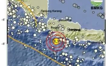 Gempa 5,3 Guncang Sukabumi, Warga Ngaku Tak Rasakan Getaran