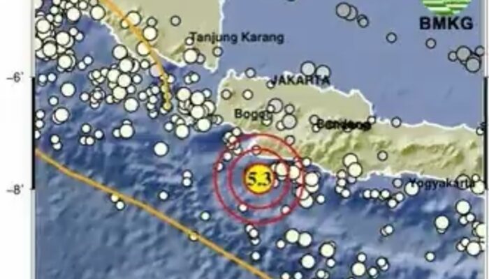 Gempa 5,3 Guncang Sukabumi, Warga Ngaku Tak Rasakan Getaran