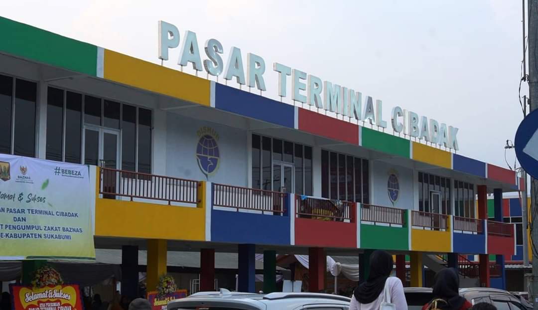 Bupati Sukabumi Resmikan Pasar Modern Terminal Cibadak